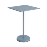 Linear Steel Café Table: Large - 41.3