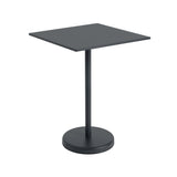 Linear Steel Café Table: Medium - 37.4