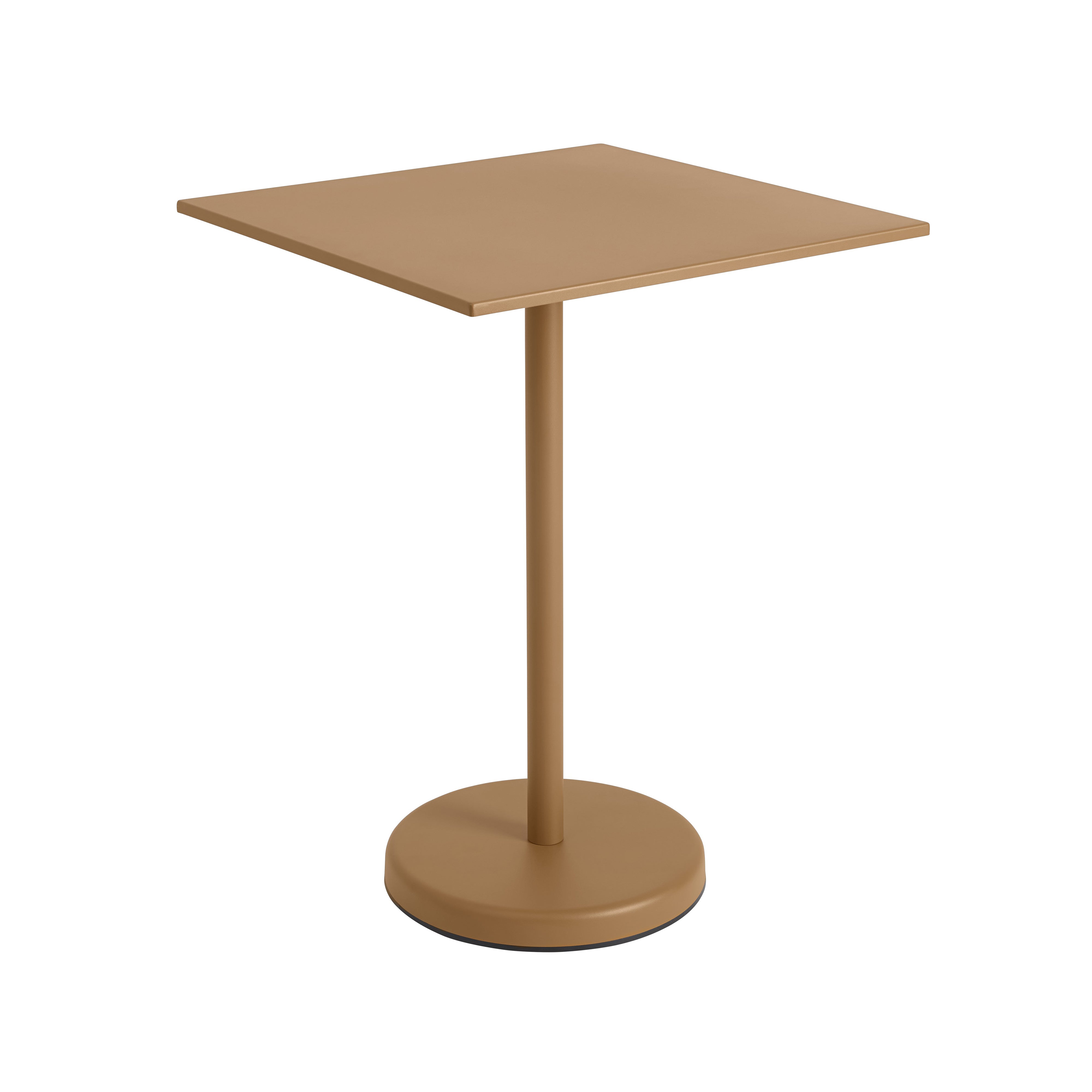 Linear Steel Café Table: Medium - 37.4