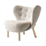 Little Petra Lounge Chair VB1: White Oiled Oak + Karakorum 003