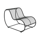 Loop Lounge Chair: Black + Without Seatpad