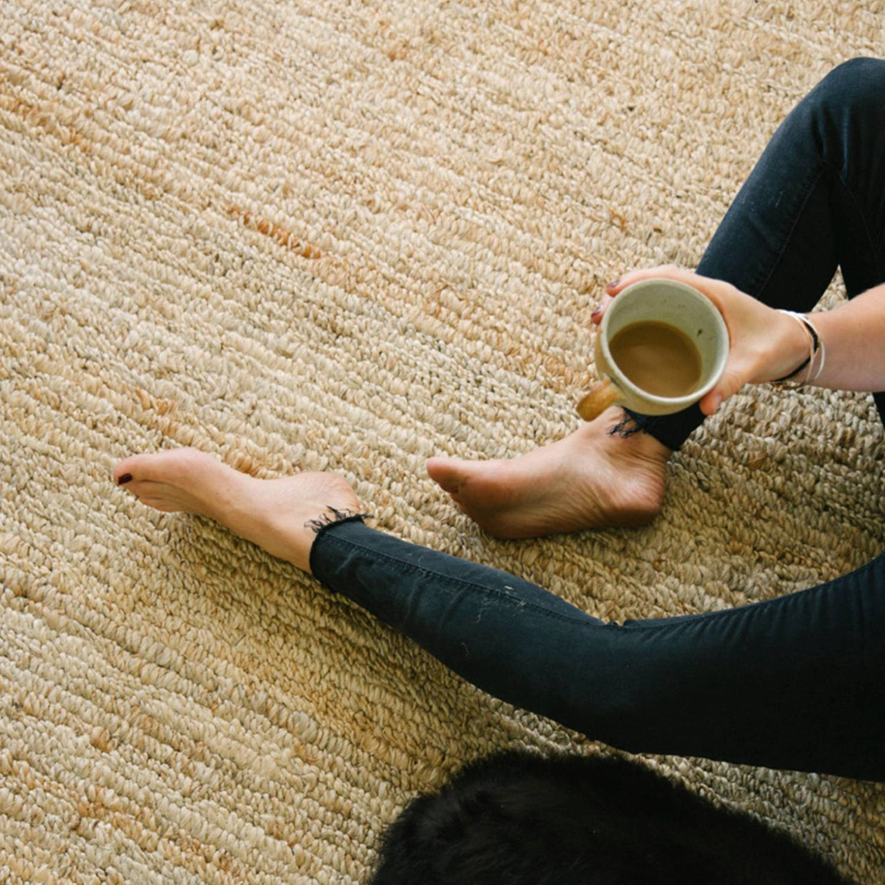 Looped Jute Rug