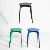 Fromme Outdoor Stacking Stool: Set of 2