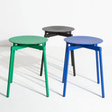 Fromme Outdoor Stacking Stool: Set of 2