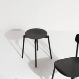 Fromme Outdoor Stacking Stool: Set of 2