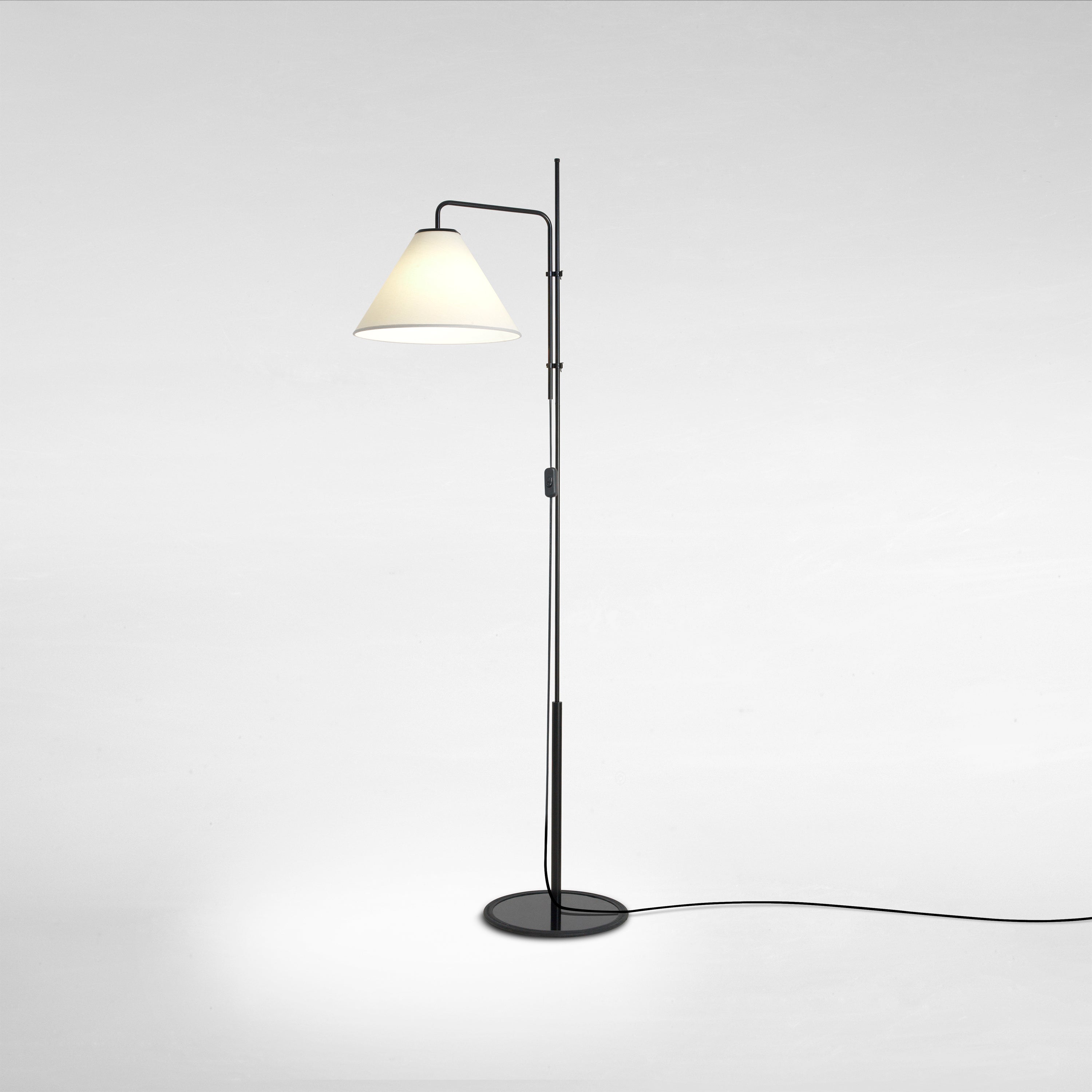 Funiculí­ Fabric Floor Lamp