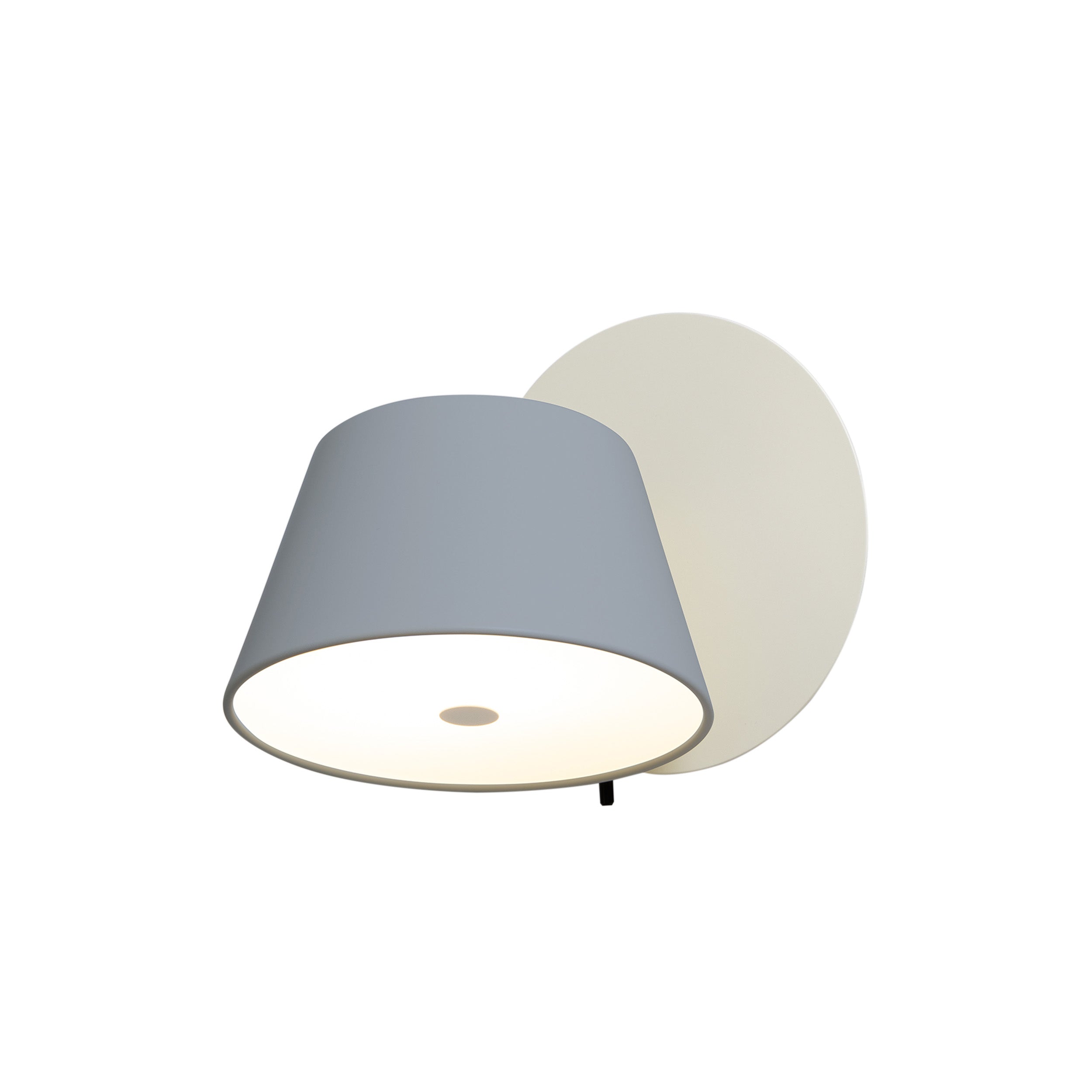 Tam Tam A Wall Light: Silver Grey