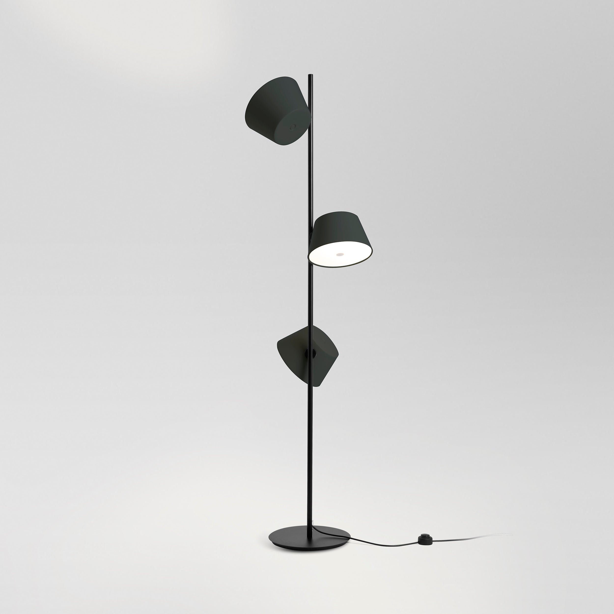 Tam Tam Floor Lamp: Three Shades - Quick Ship