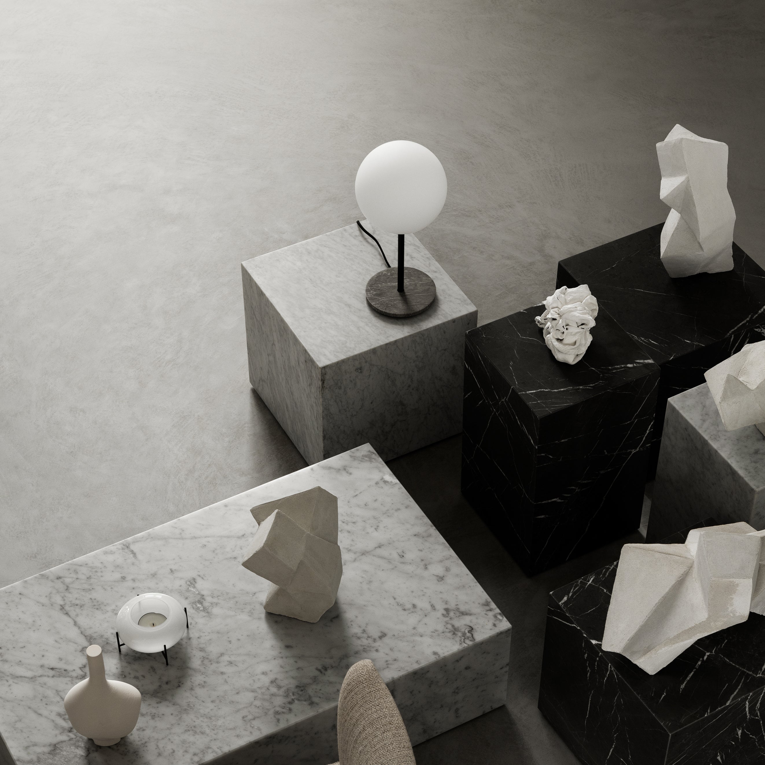 TR Bulb Table Lamp: Quick Ship