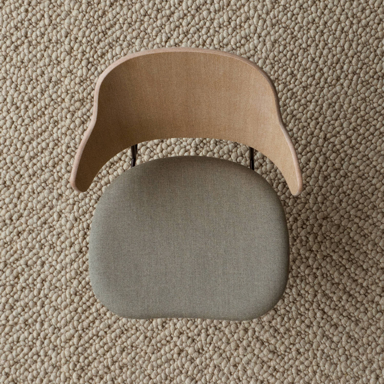 The Penguin Dining Chair: Seat Upholstered