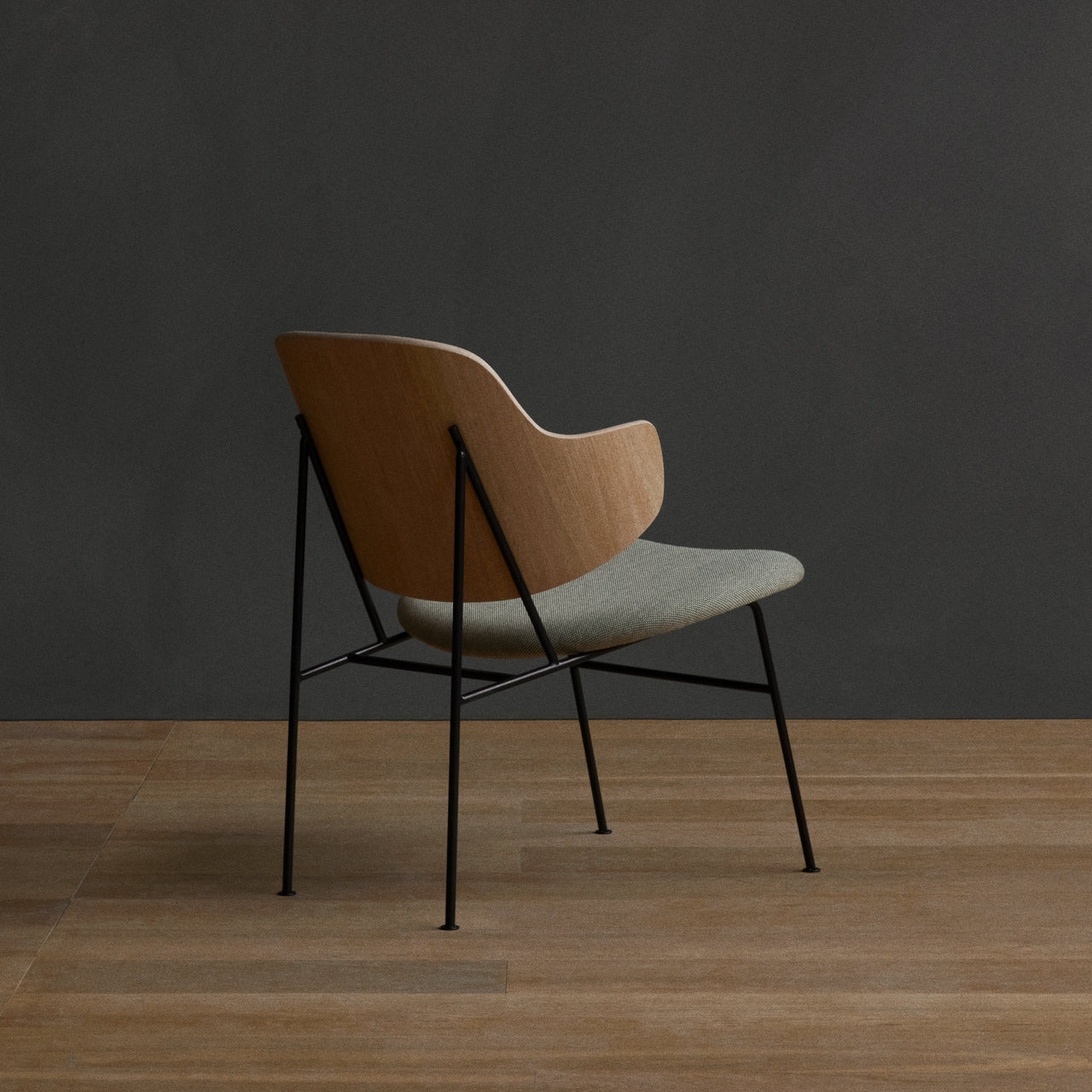 The Penguin Lounge Chair: Seat Upholstered - Quick Ship
