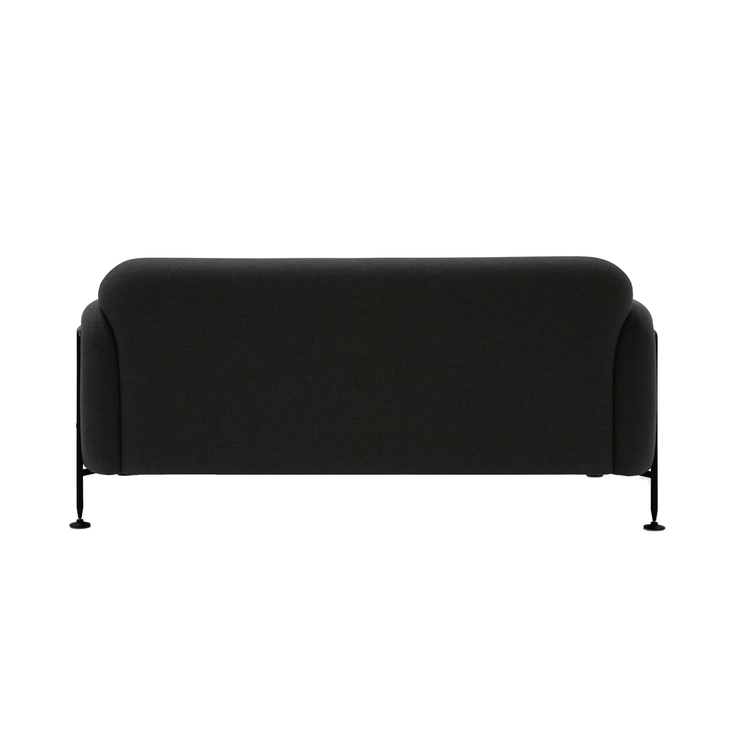 Mega Sofa: 2 Seater + Black