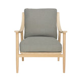 Marino Lounge Chair: Natural Oak