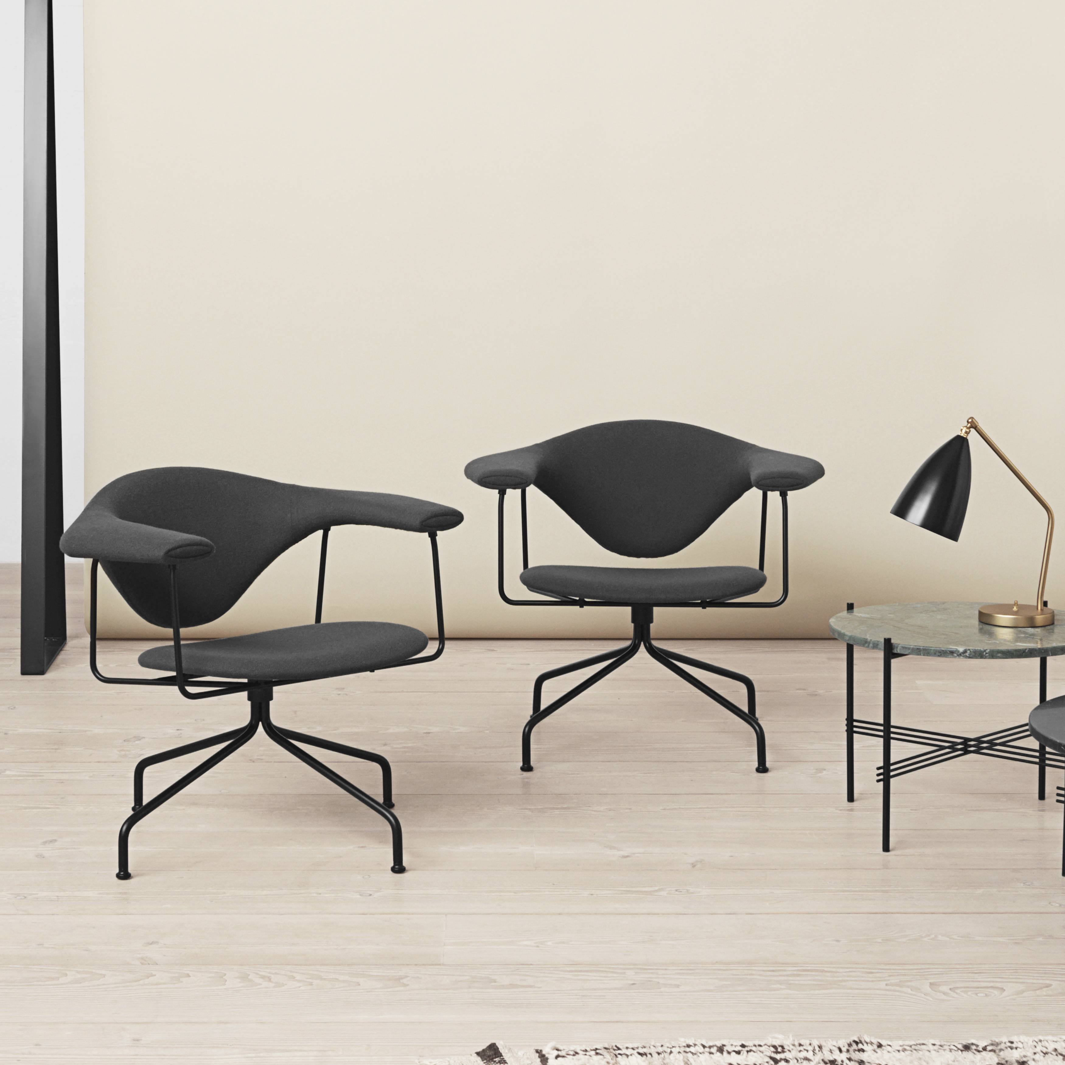 Masculo Meeting Chair: Swivel Base + LS