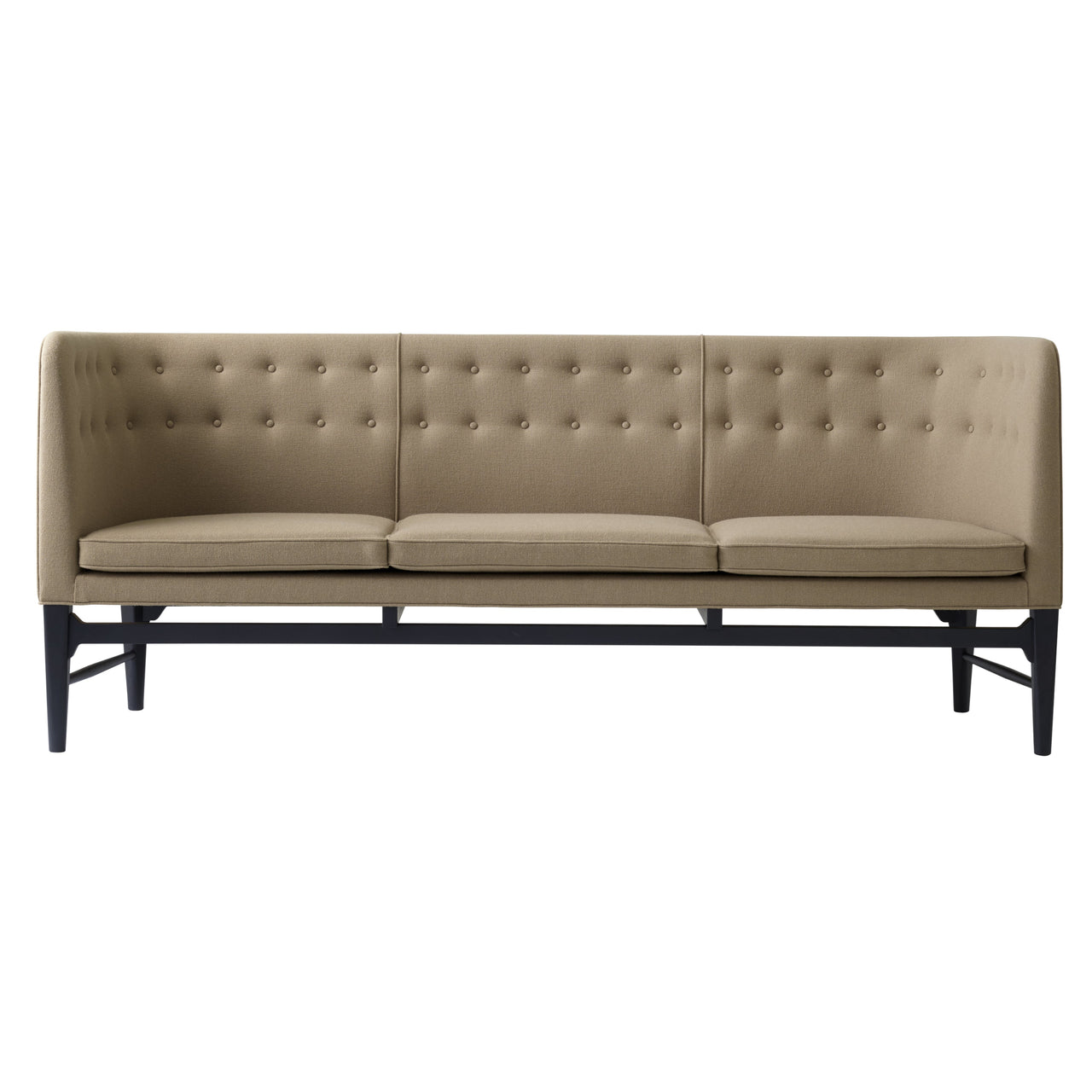 Mayor Sofa: AJ5 + Black Lacquered Oak