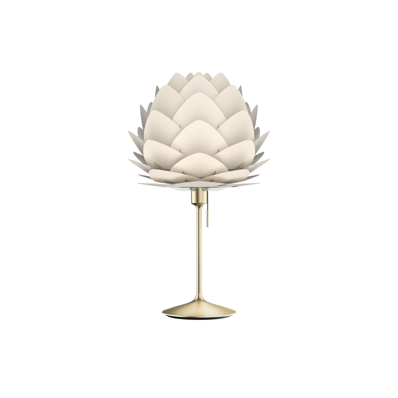 Aluvia Champagne Table Lamp: Medium - 23.3