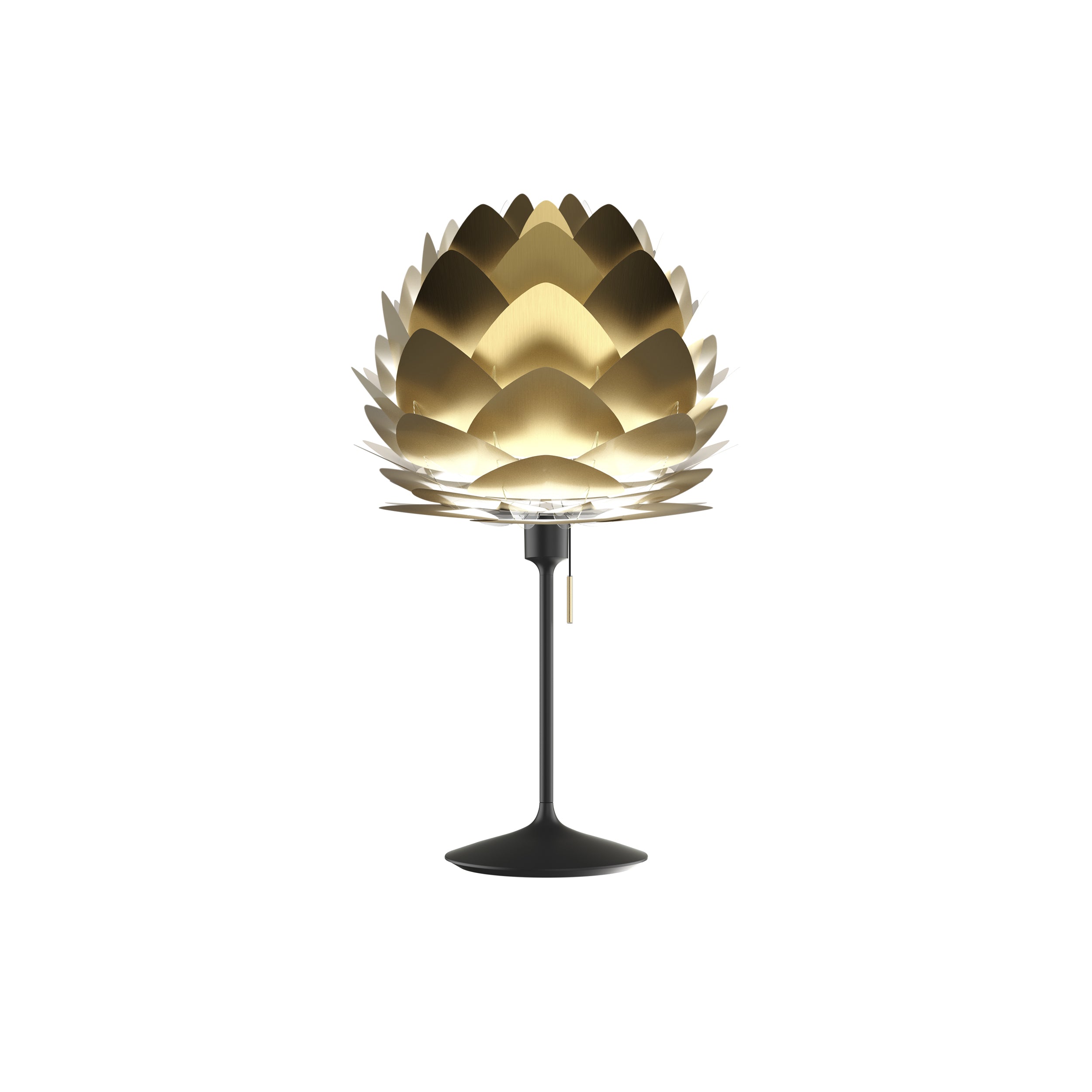 Aluvia Champagne Table Lamp: Medium - 23.3