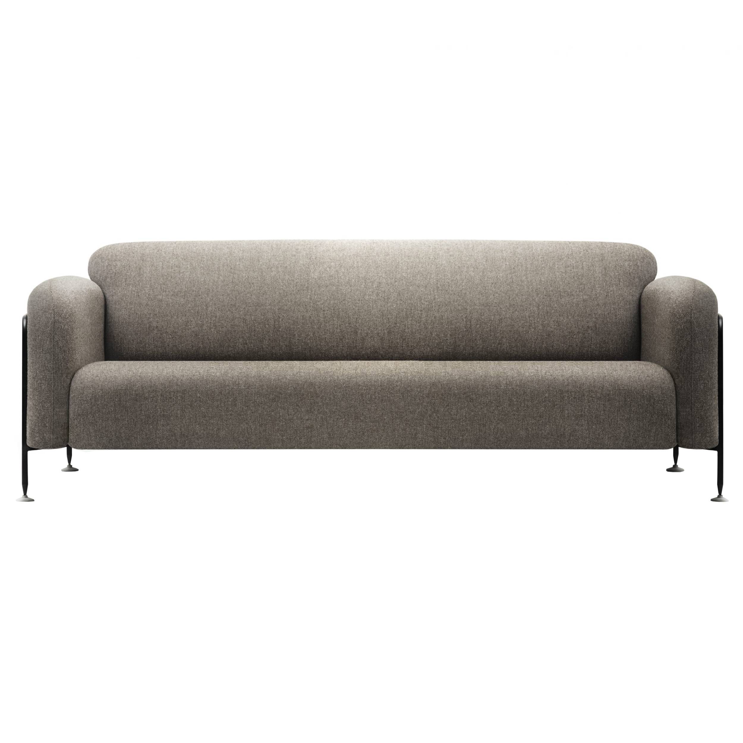 Mega Sofa: 3 Seater + Black