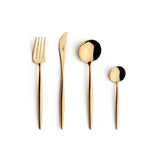 Moon Cutlery: Polished Gold