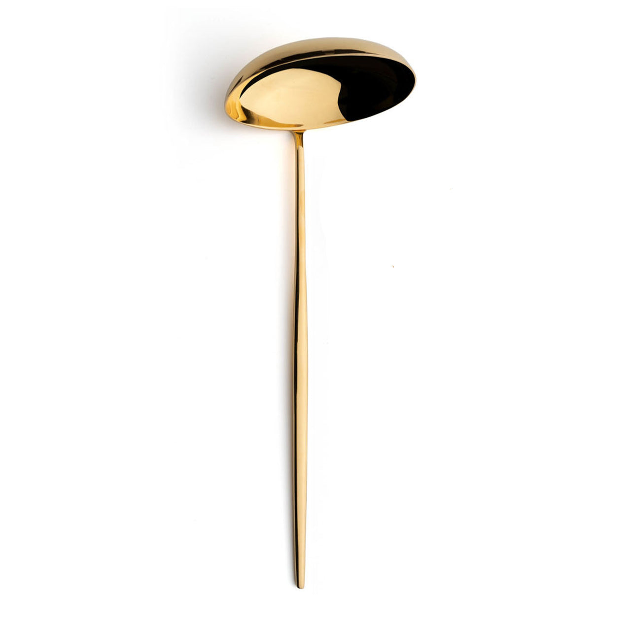 Moon Flatware: Polished Gold: Soup Ladle