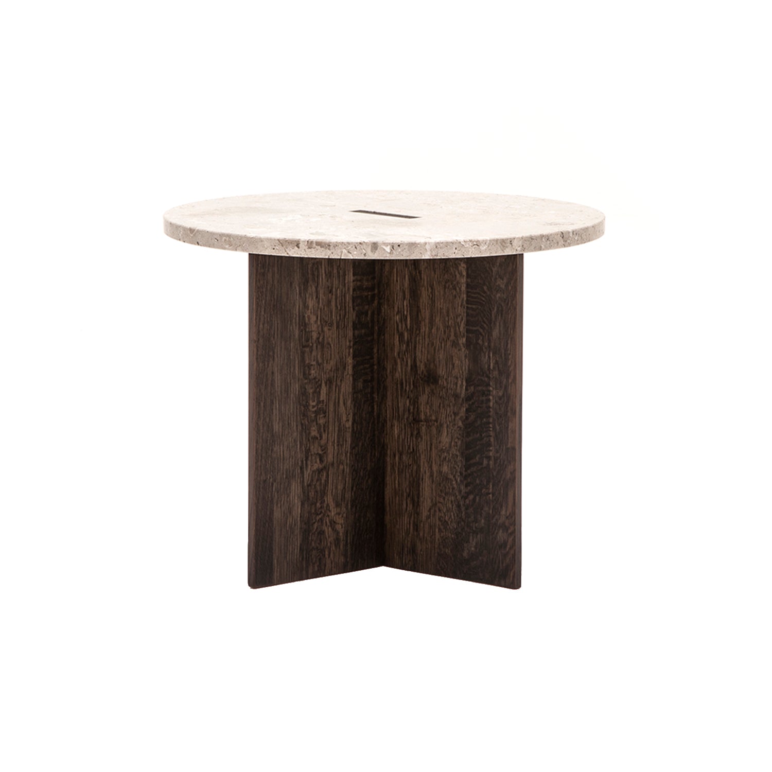 Kinuta Side Table N-ST01: Smoked Oak