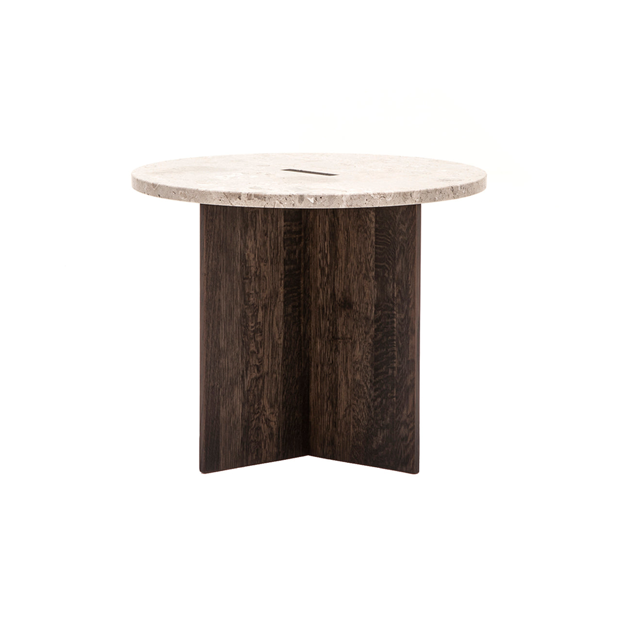 Kinuta Side Table N-ST01: Smoked Oak