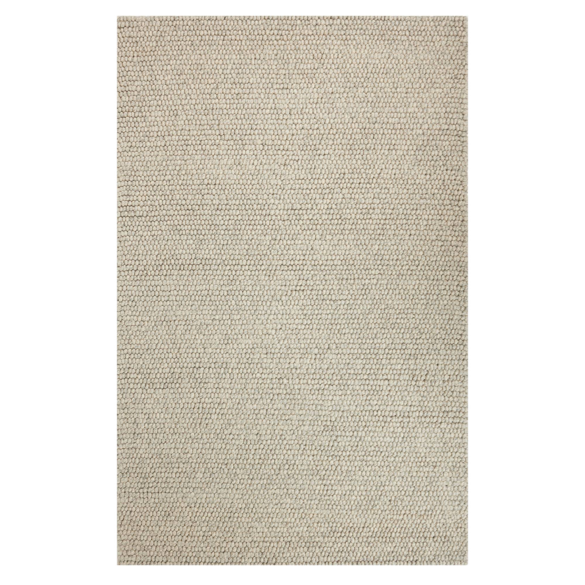 Noughts Weave Wool Rug: Extra Large - 118.1