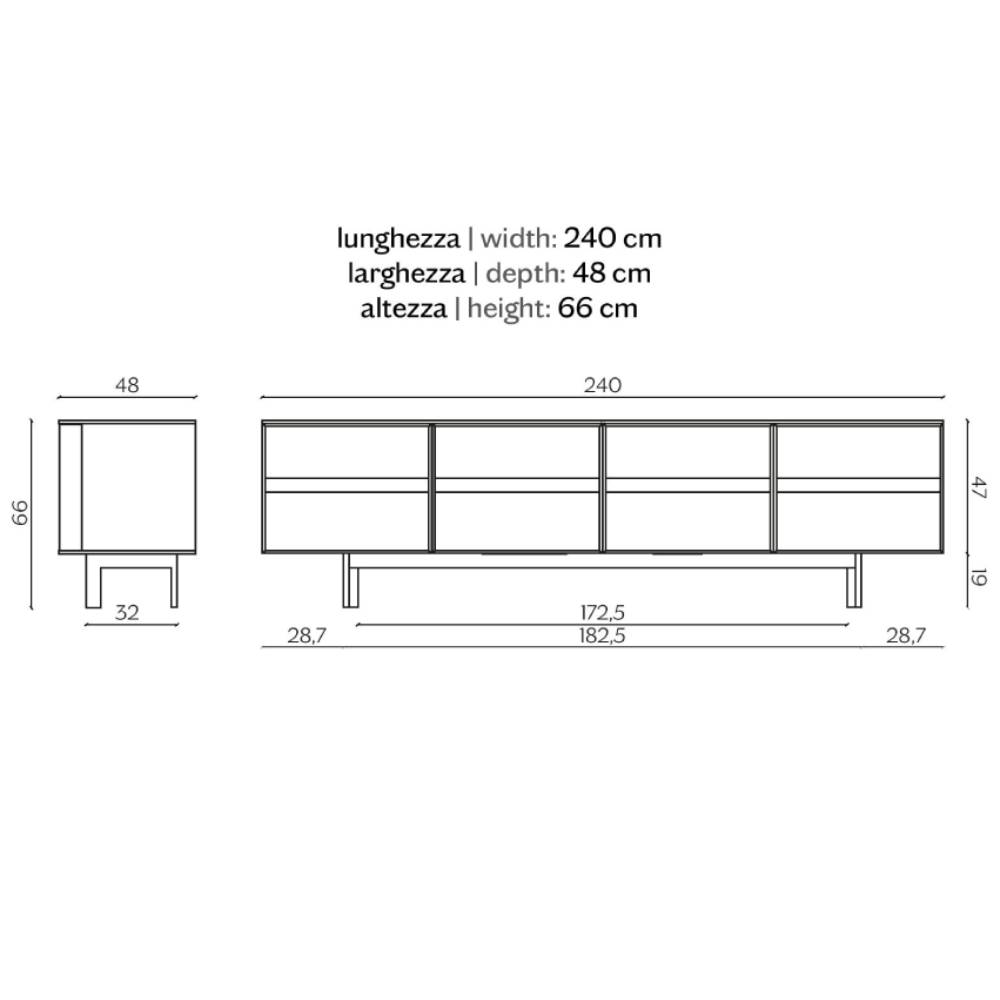 Ramblas Cabinet: Large