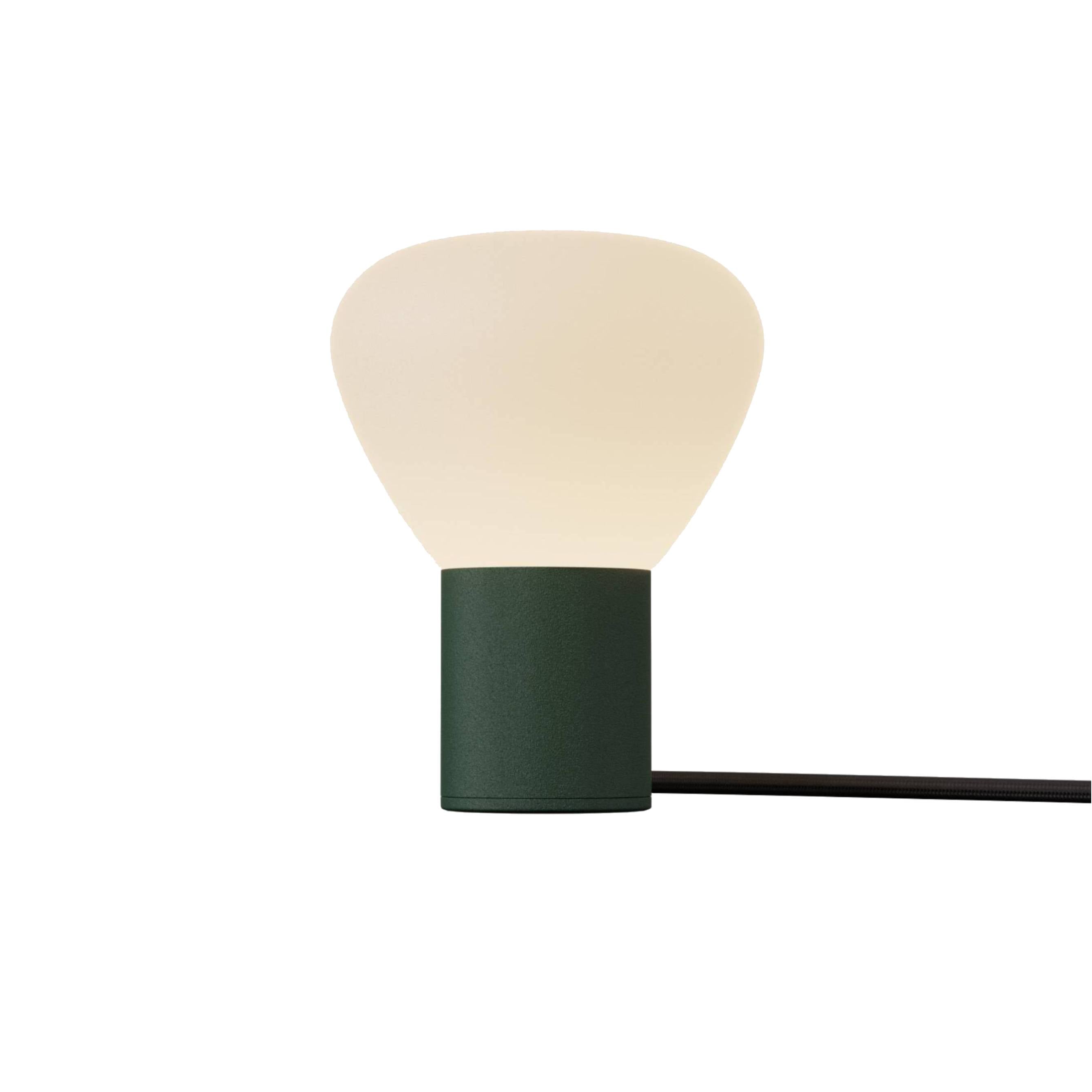 Parc 01 Table Lamp: Footswitch +  Green + Black