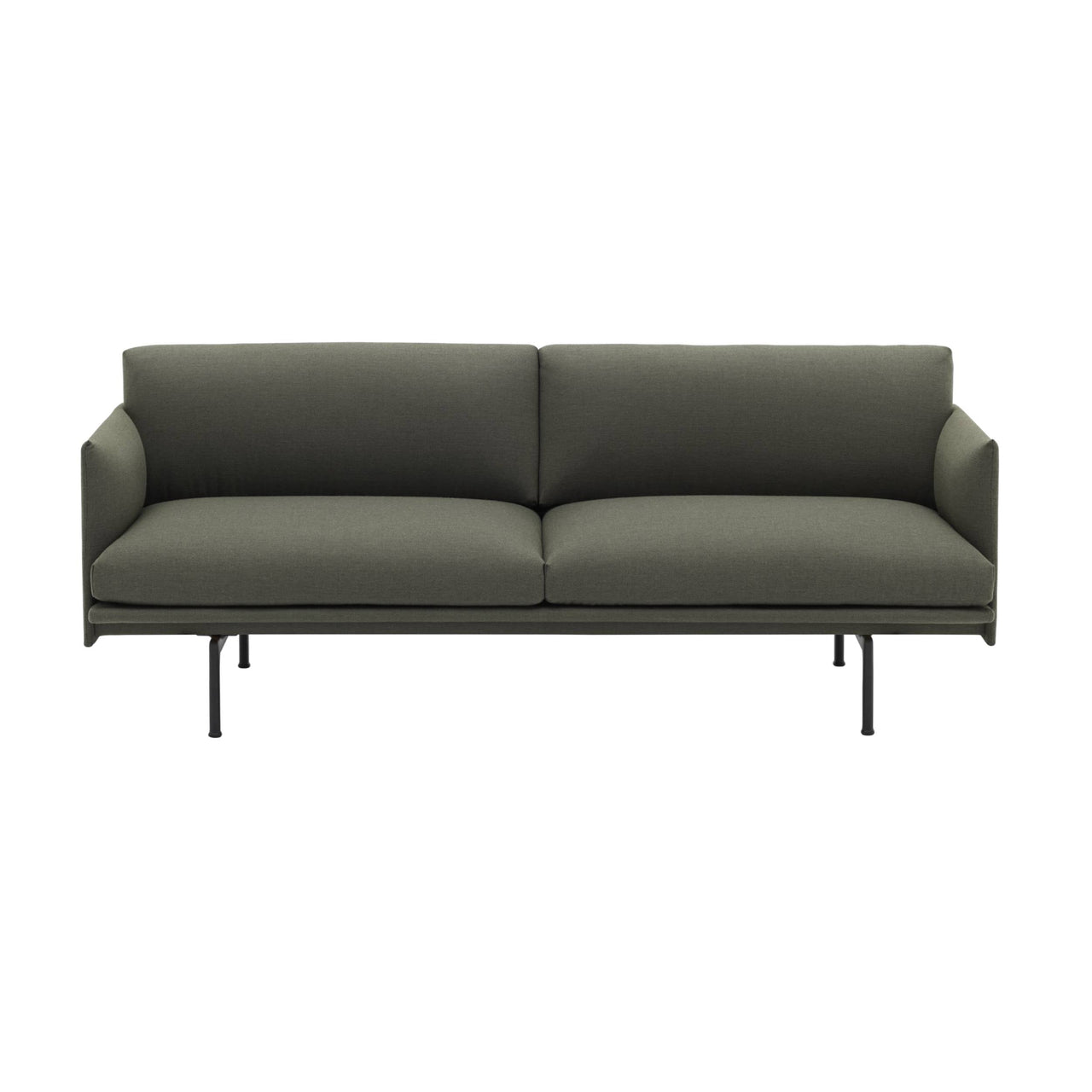 Outline Studio Sofa: Black