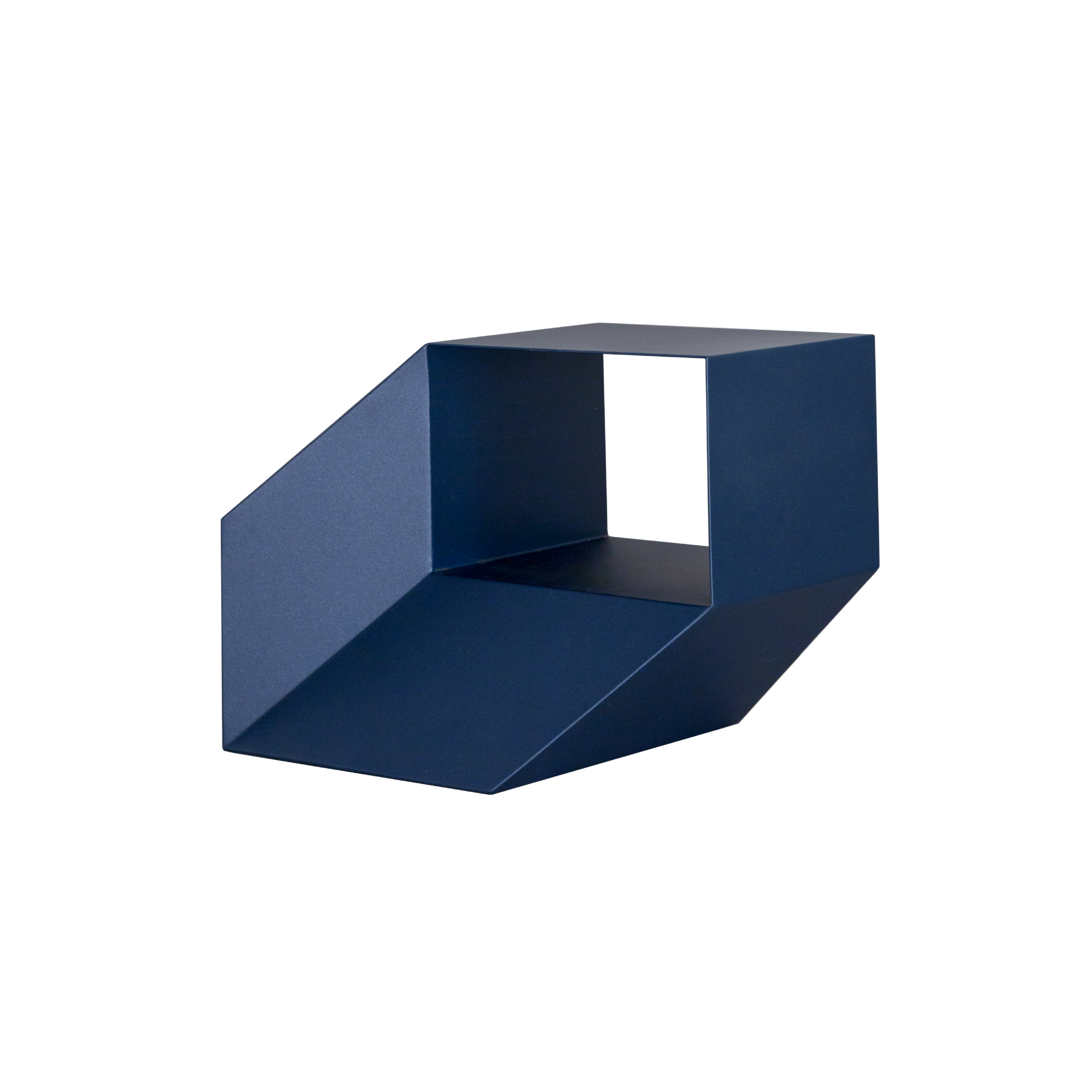 Rocky Side Table: Blue