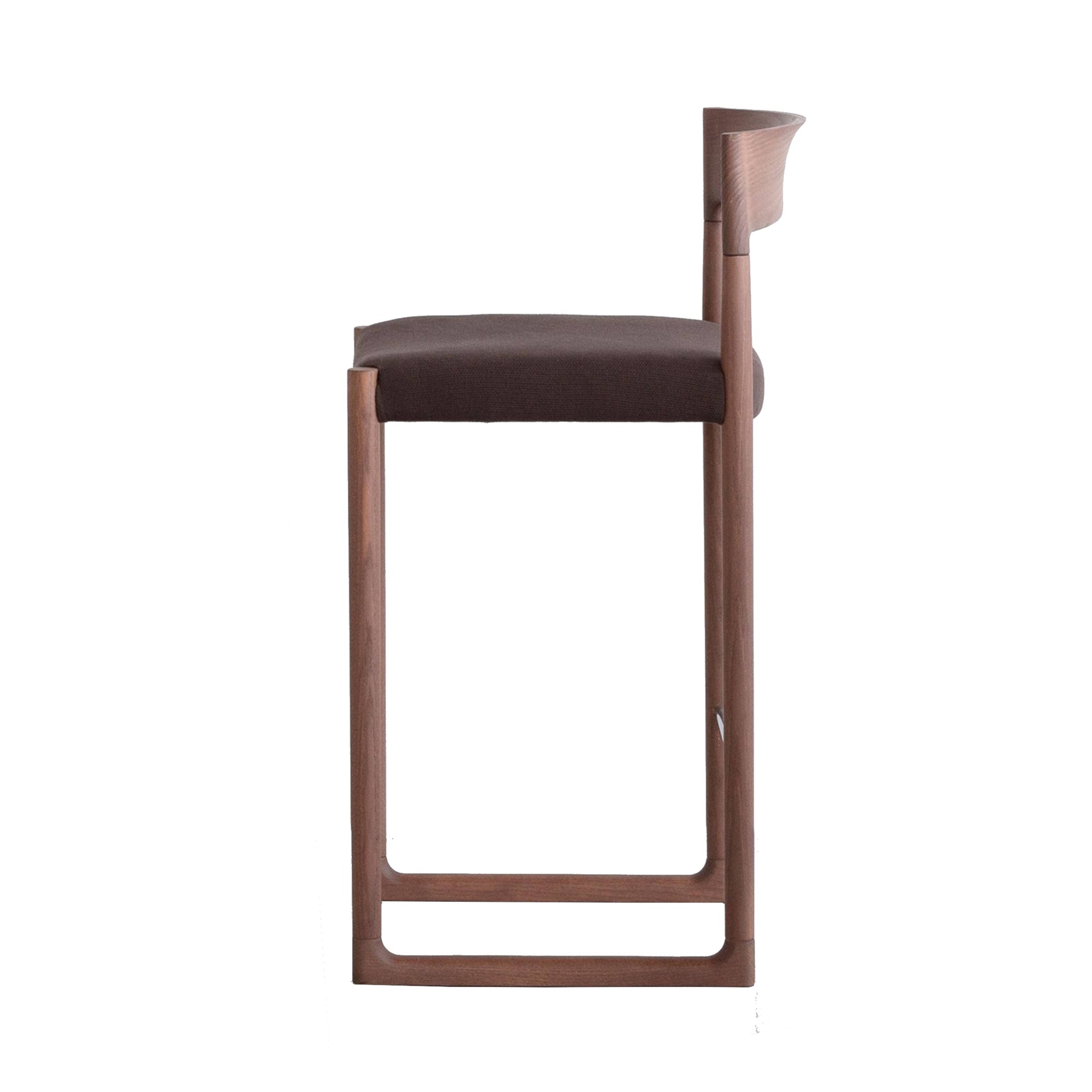 Sweepy Bar + Counter Stool: Upholstered + Bar - 29.5