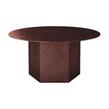 Epic Round Coffee Table: Steel + Medium - 31.5