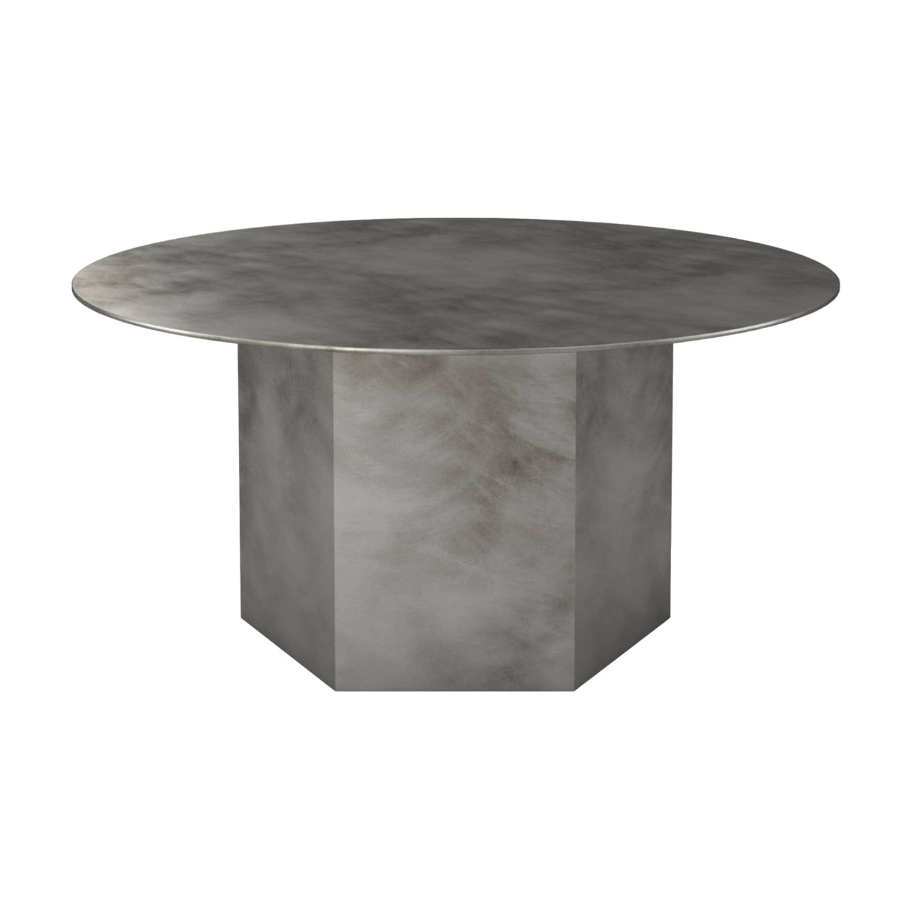 Epic Round Coffee Table: Steel + Medium - 31.5