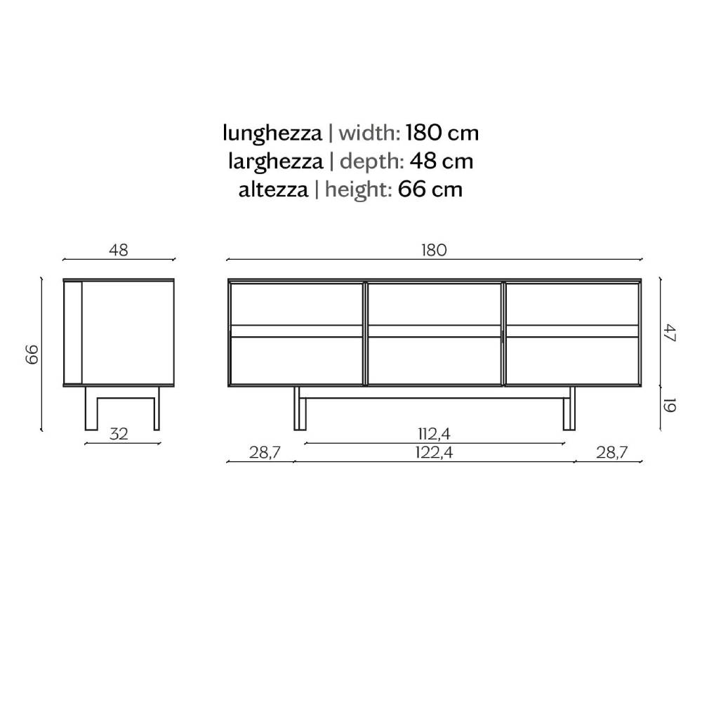 Ramblas Cabinet: Medium