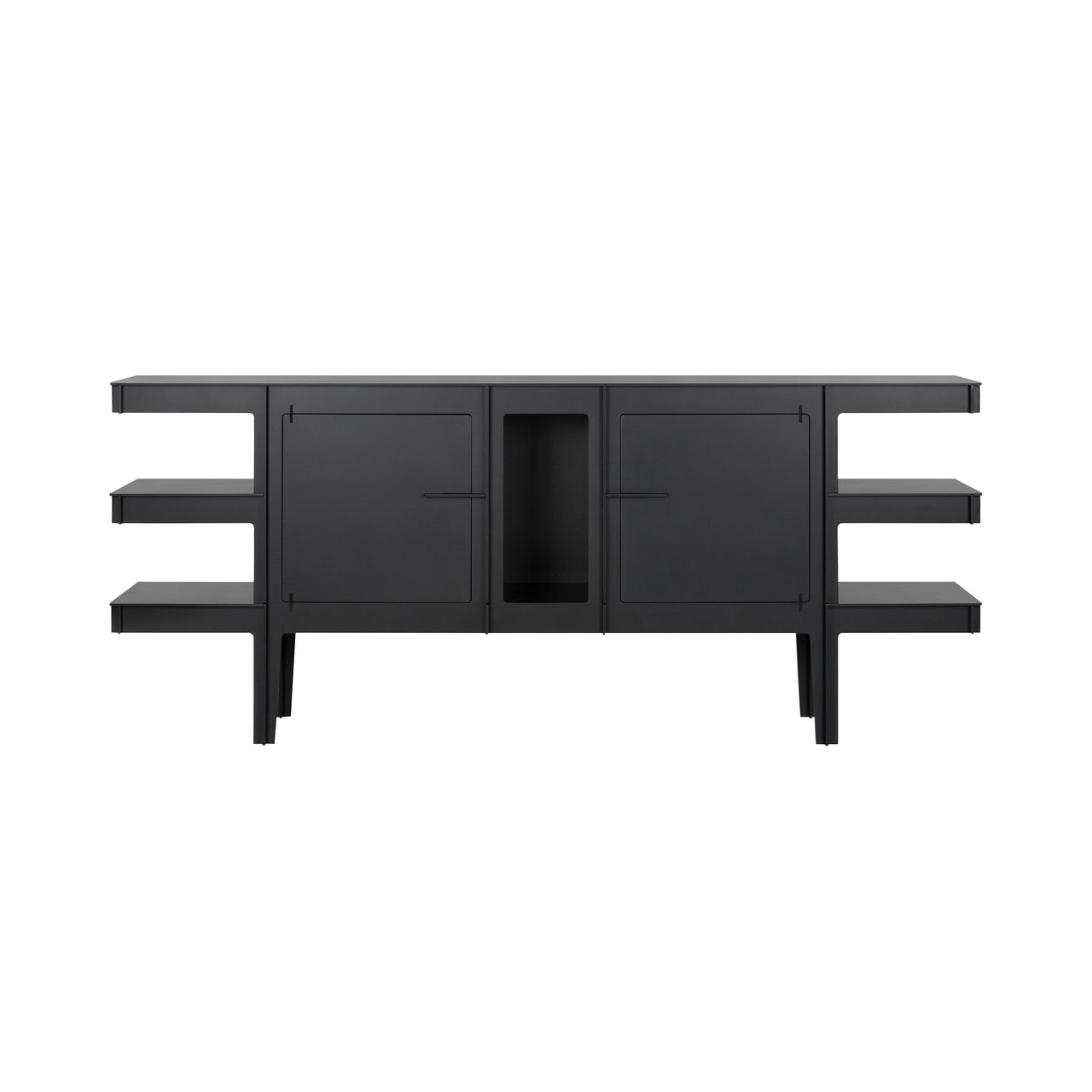 No Screw No Glue Buffet: lacquered
