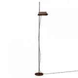 Colombo Floor Lamp: Anodic Bronze + Black