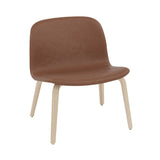 Visu Lounge Chair: Upholstered + Oak