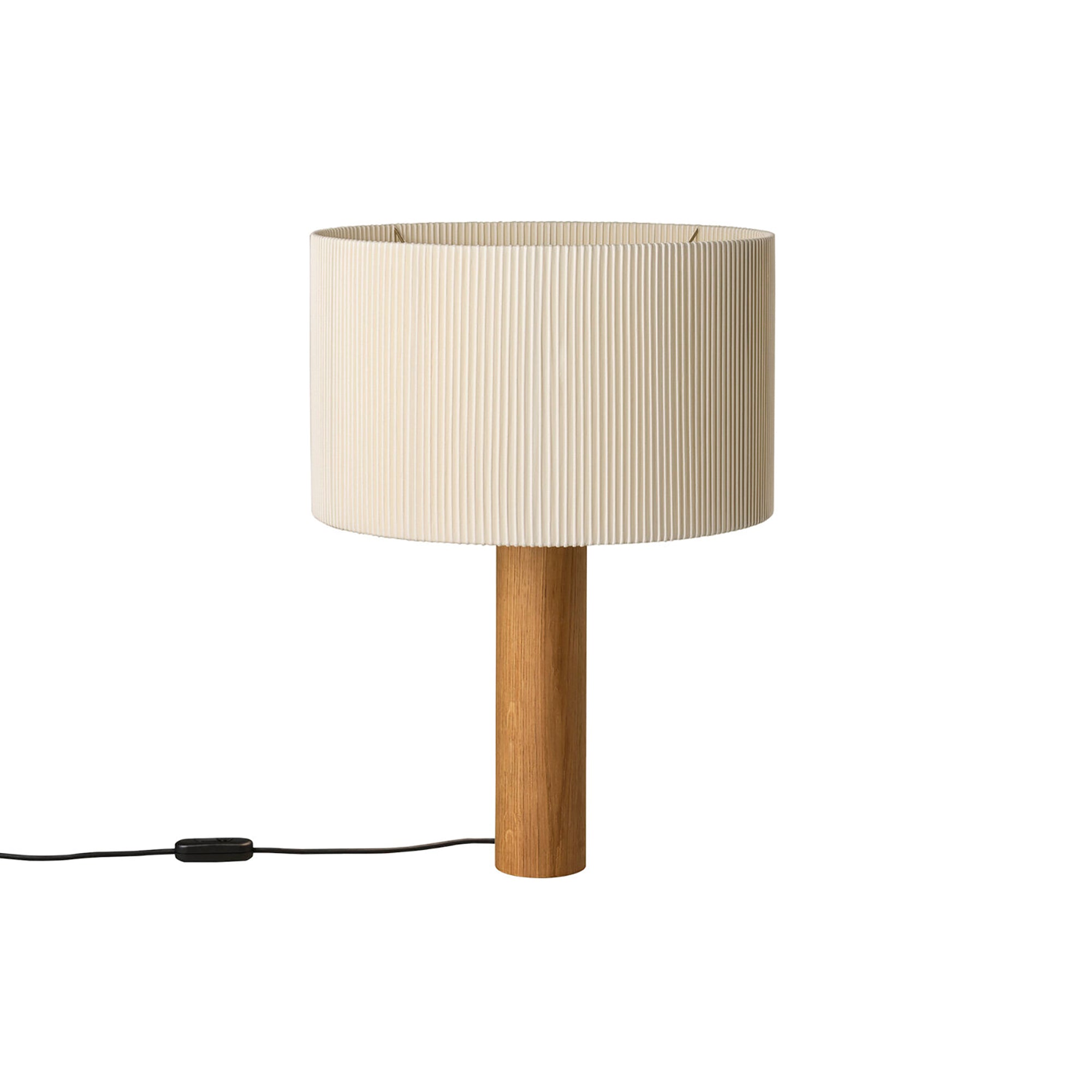 Moragas Table Lamp: Natural Oak