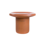 Obon Table Square: High + Terracotta 