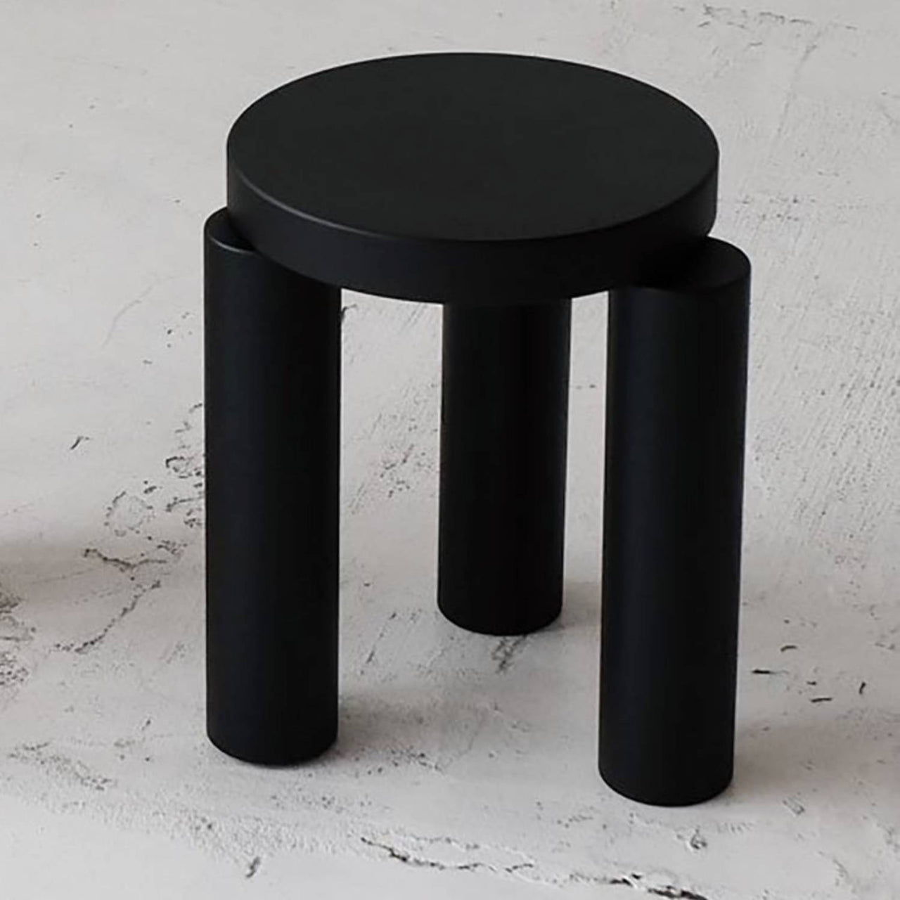 Offset Stool + Side Table + LS