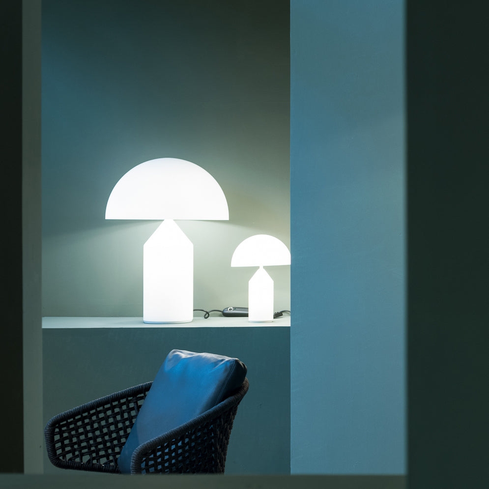 Atollo Table Lamp: Glass