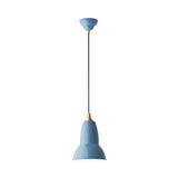 Original 1227 Brass Pendant Light: Dusty Blue