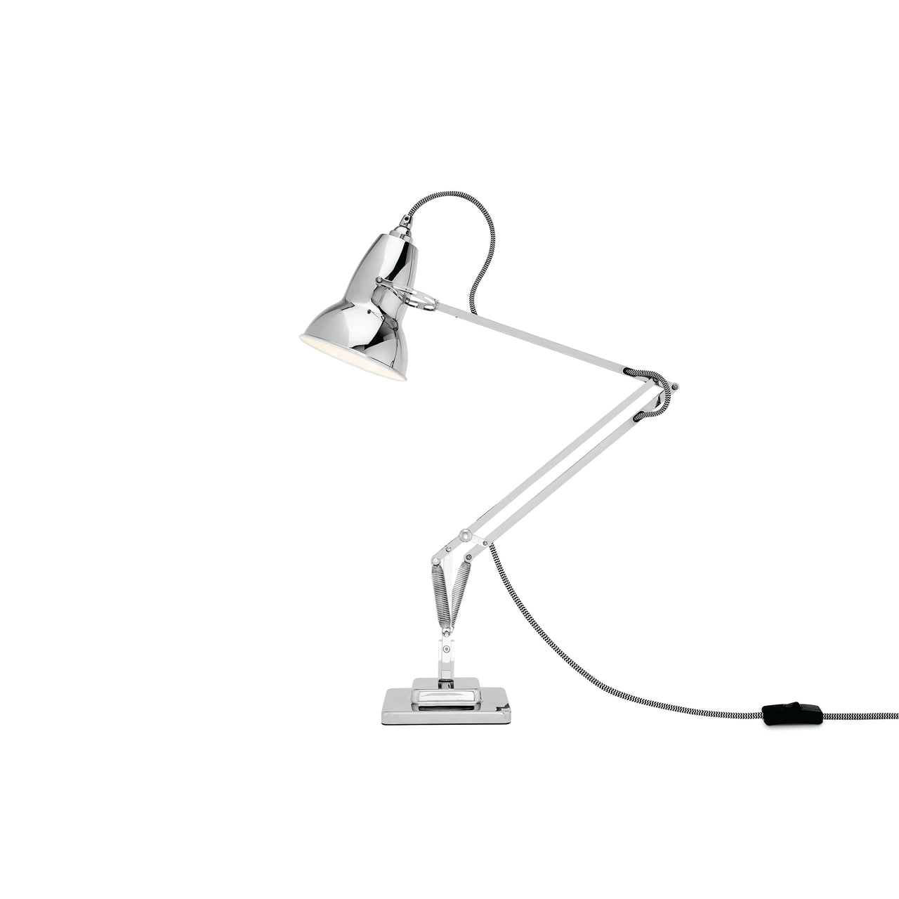 Original 1227 Desk Lamp: Bright Chrome