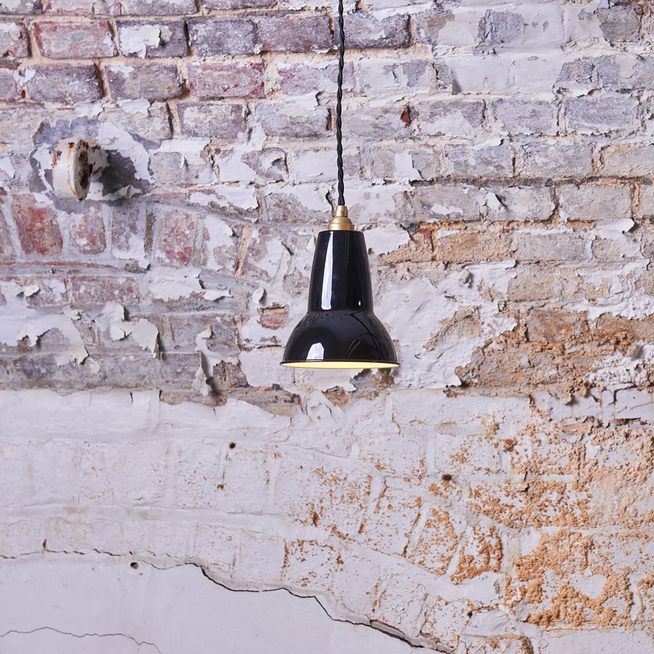 Original 1227 Brass Pendant Light: LS