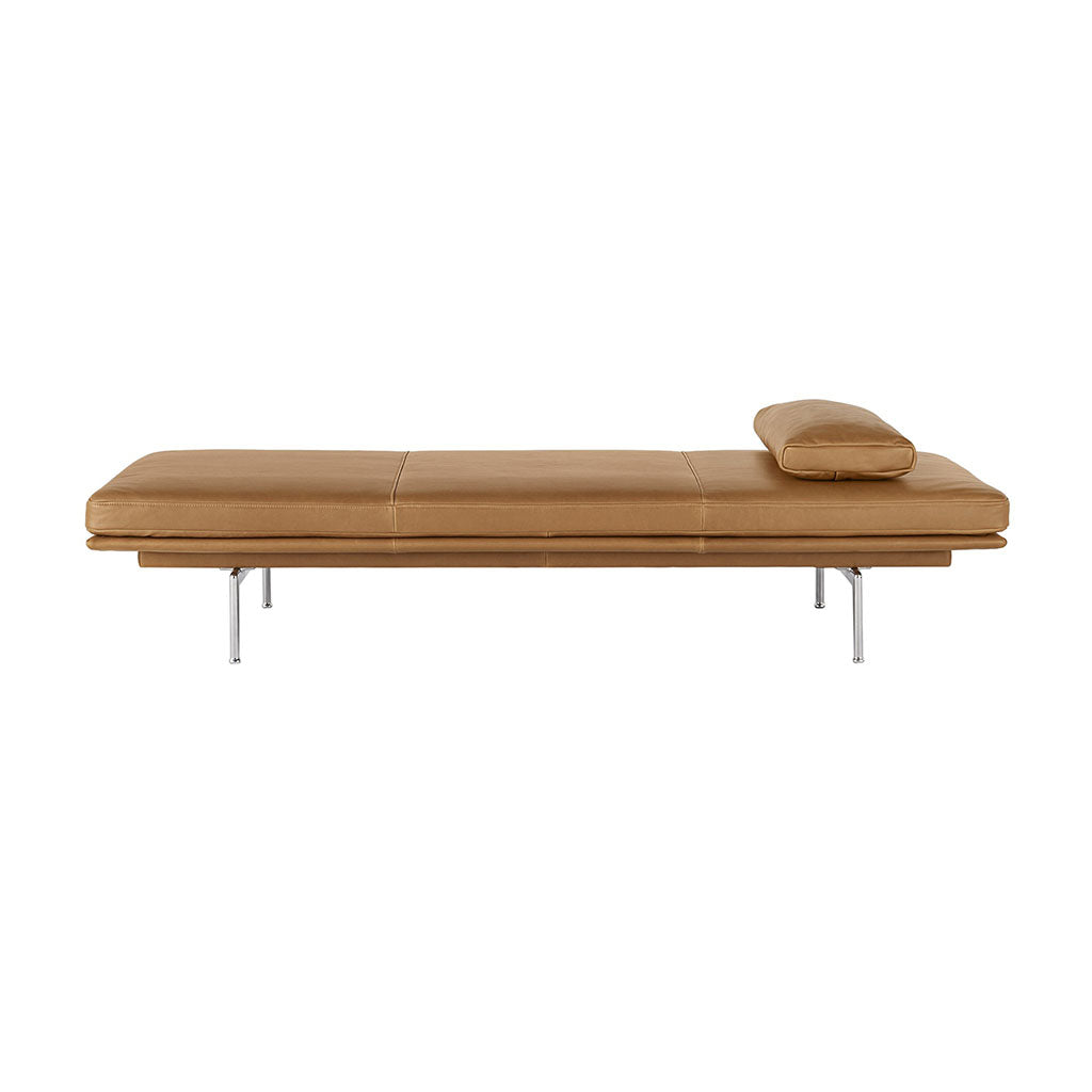 Outline Daybed: Polished Aluminum