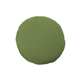 Round Throw Pillow: Palm