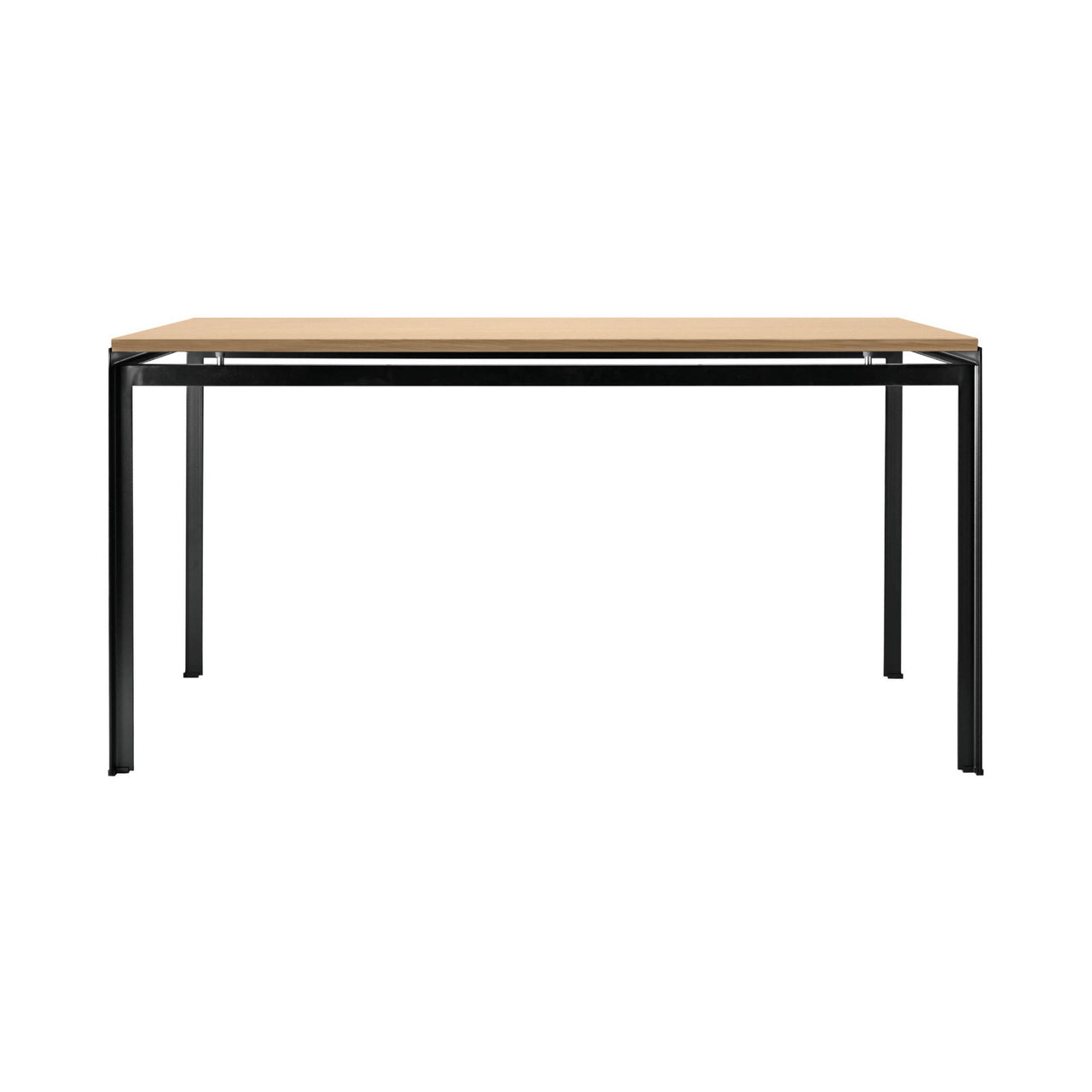PK52 Professor Desk: Oiled Oak + Without Drawer