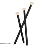 Parc 05 Floor Lamp: Black + Black