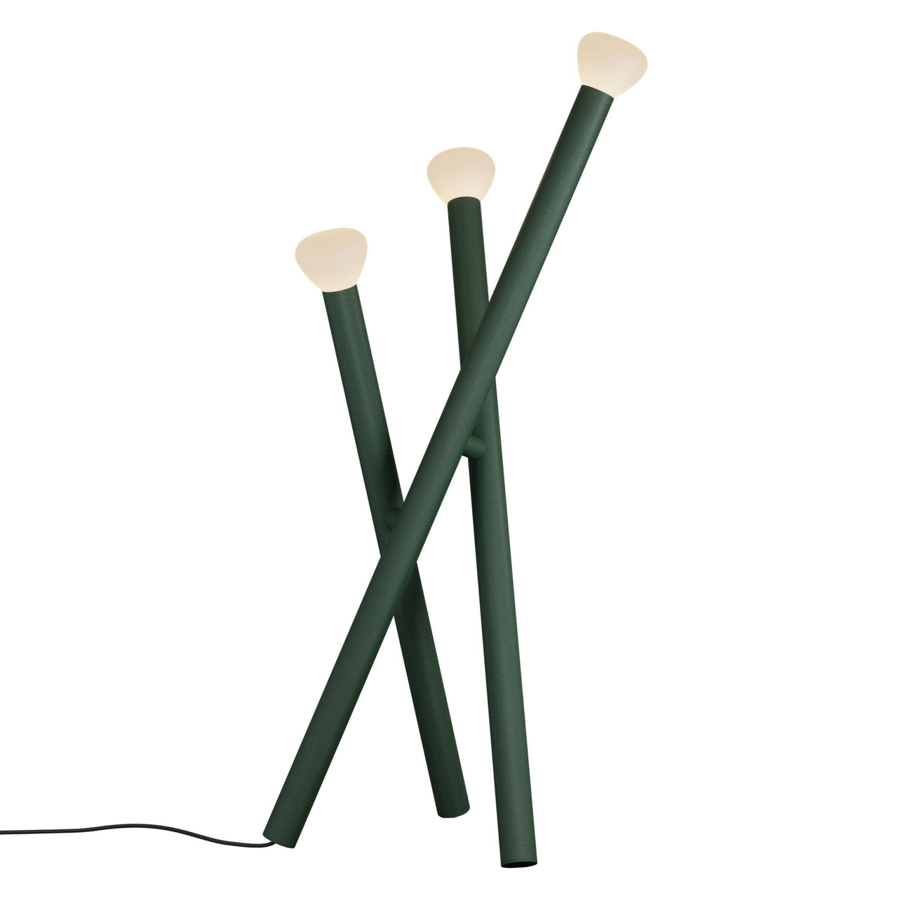 Parc 05 Floor Lamp: Green + Black